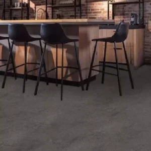 Nova Arctic Pebble Grey tegel klik PVC 914x457x6mm 0,55 (met geïntegreerde ondervloer geen 10DB) Koopje